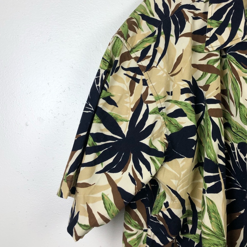 Russ Collection Palm Tree Print Shirt - Picture 2 of 5